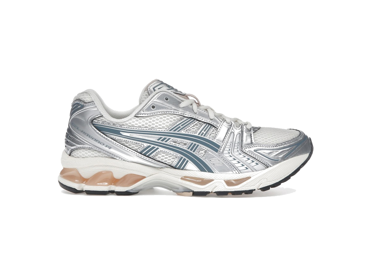 ASICS Gel-Kayano 14 Birch Pure Silver Teal Gold