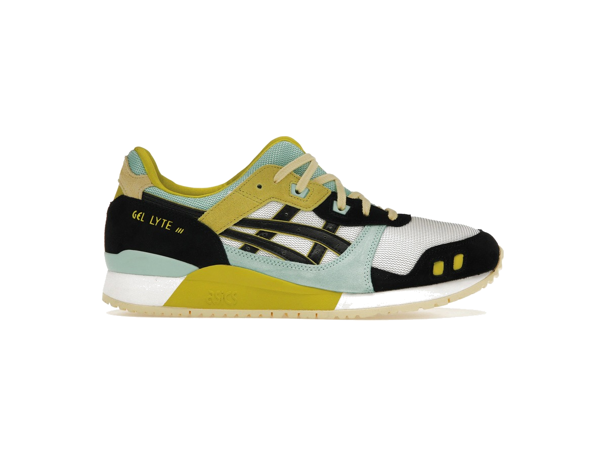 ASICS Gel-Lyte III OG White Black Moss Green Blue