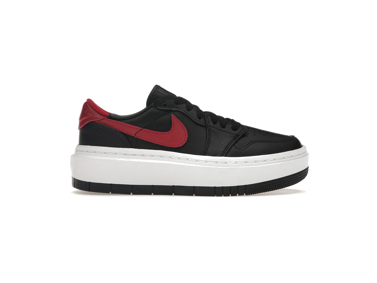 Jordan 1 Elevate Low Black Gym Red White (Women's)