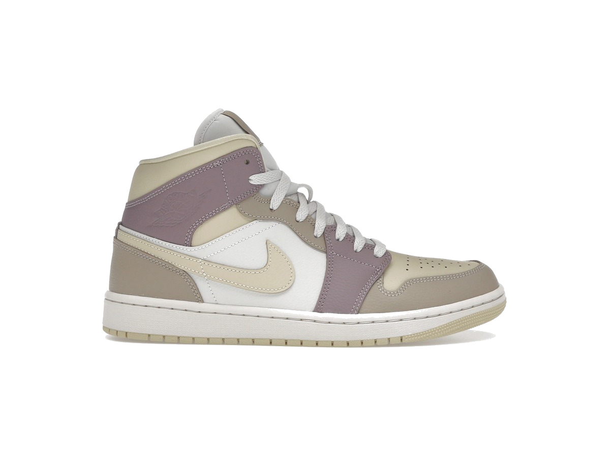 Jordan 1 Mid Light Orewood Brown Taupe Grey (Women's)