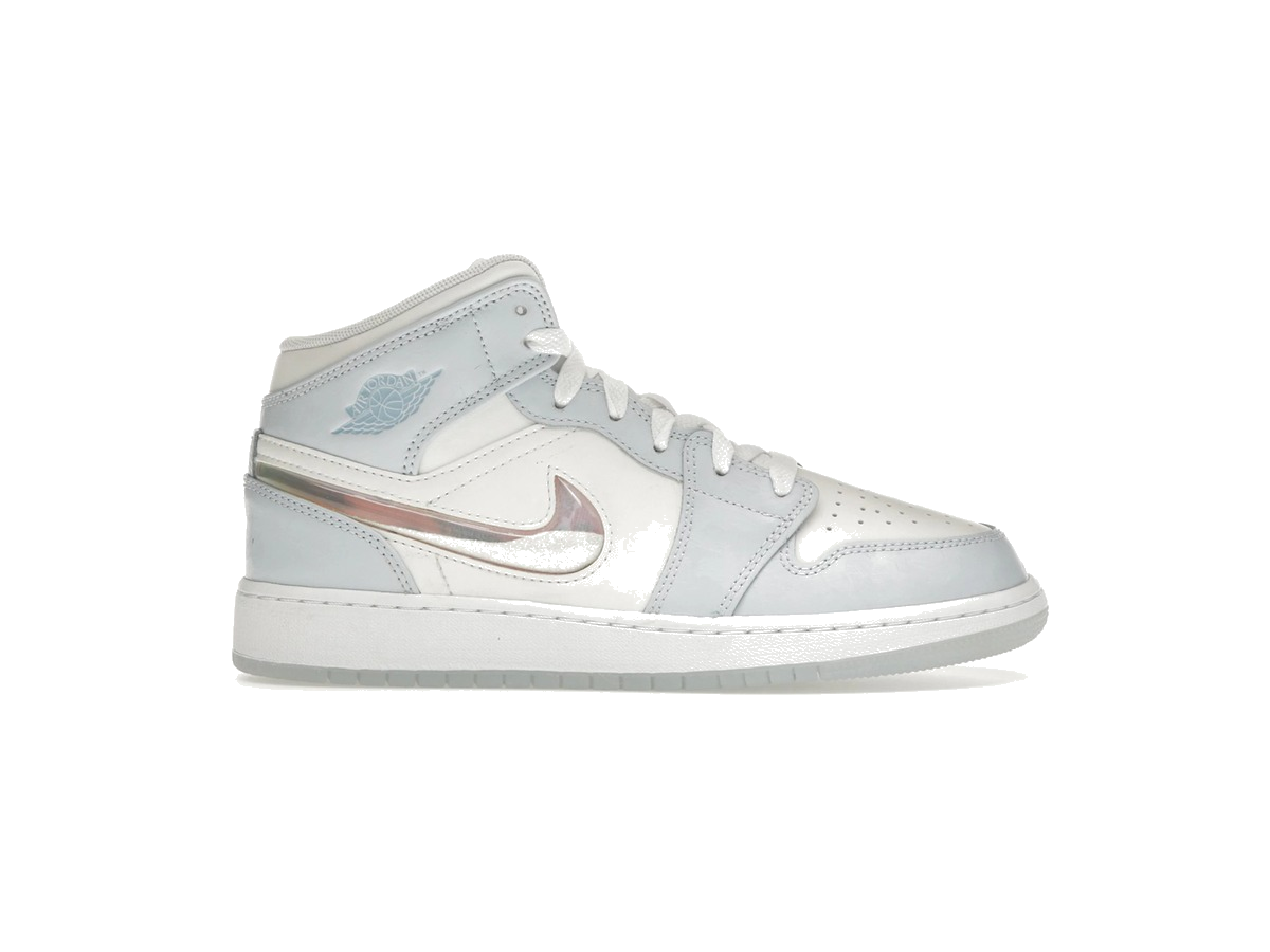 Jordan 1 Mid SE Glitter Swoosh (GS)