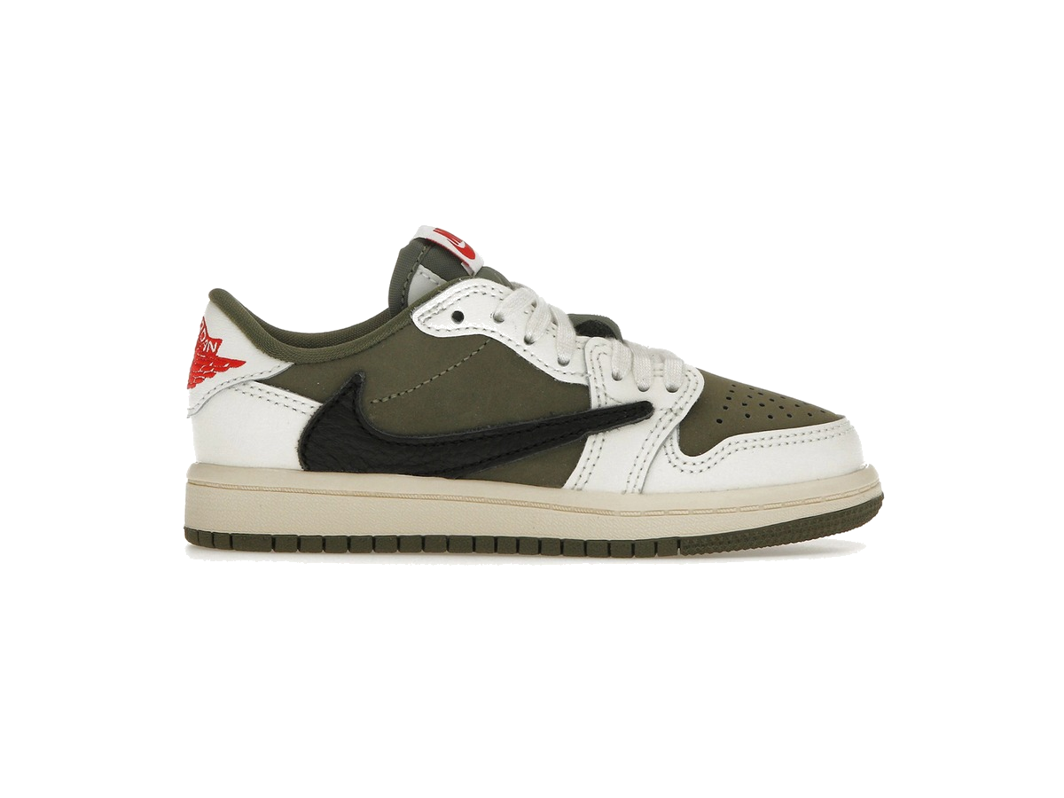 Jordan 1 Retro Low OG SP Travis Scott Medium Olive (PS)