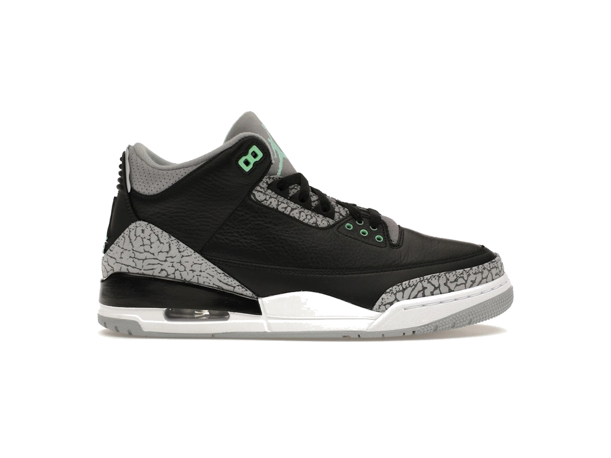 Jordan 3 Retro Green Glow