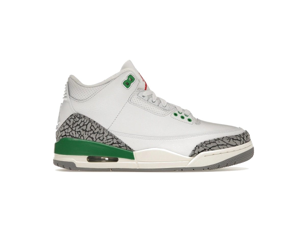Jordan 3 Retro Lucky Green (Women's)