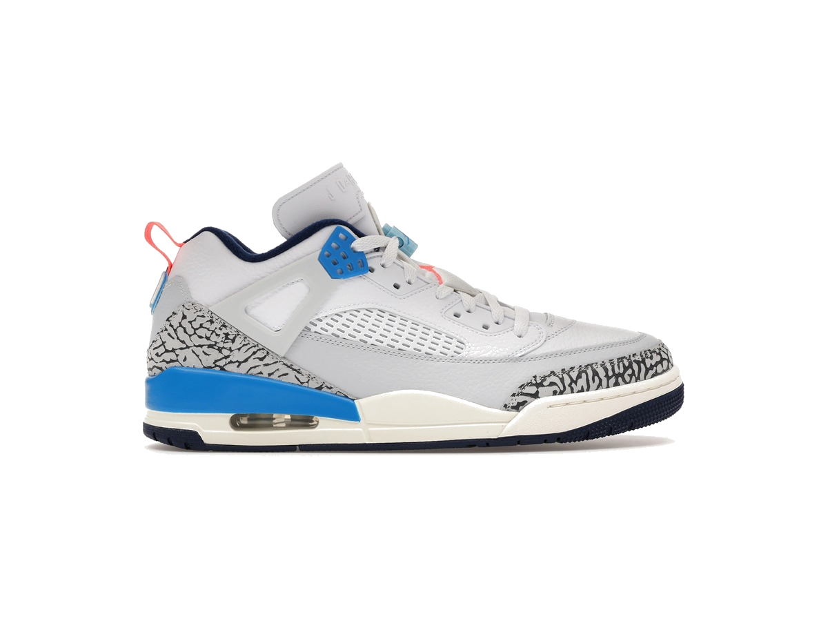 Jordan Spizike Low White Blue Void