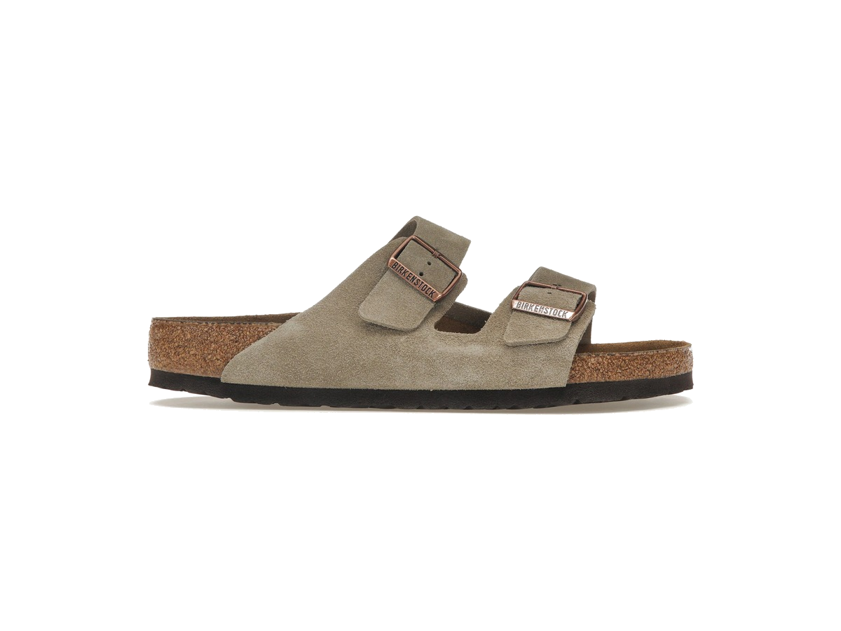 Birkenstock Arizona Soft Footbed Suede Taupe
