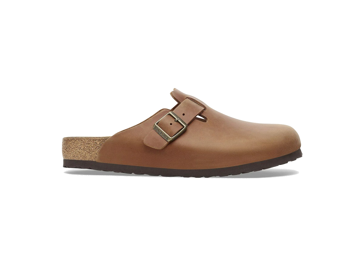 Birkenstock Boston Oiled Leather Cognac