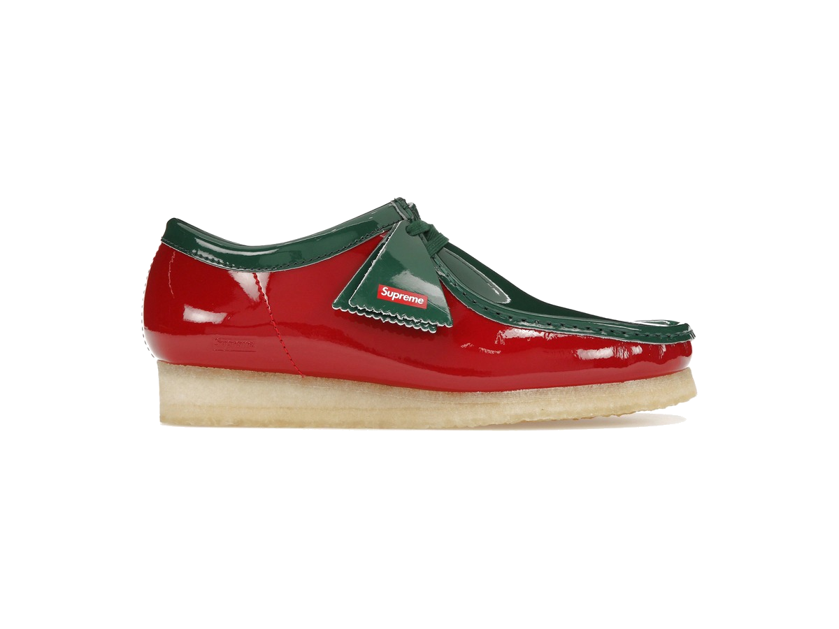 Clarks Originals Wallabee Patent Leather Boot Supreme Multicolor