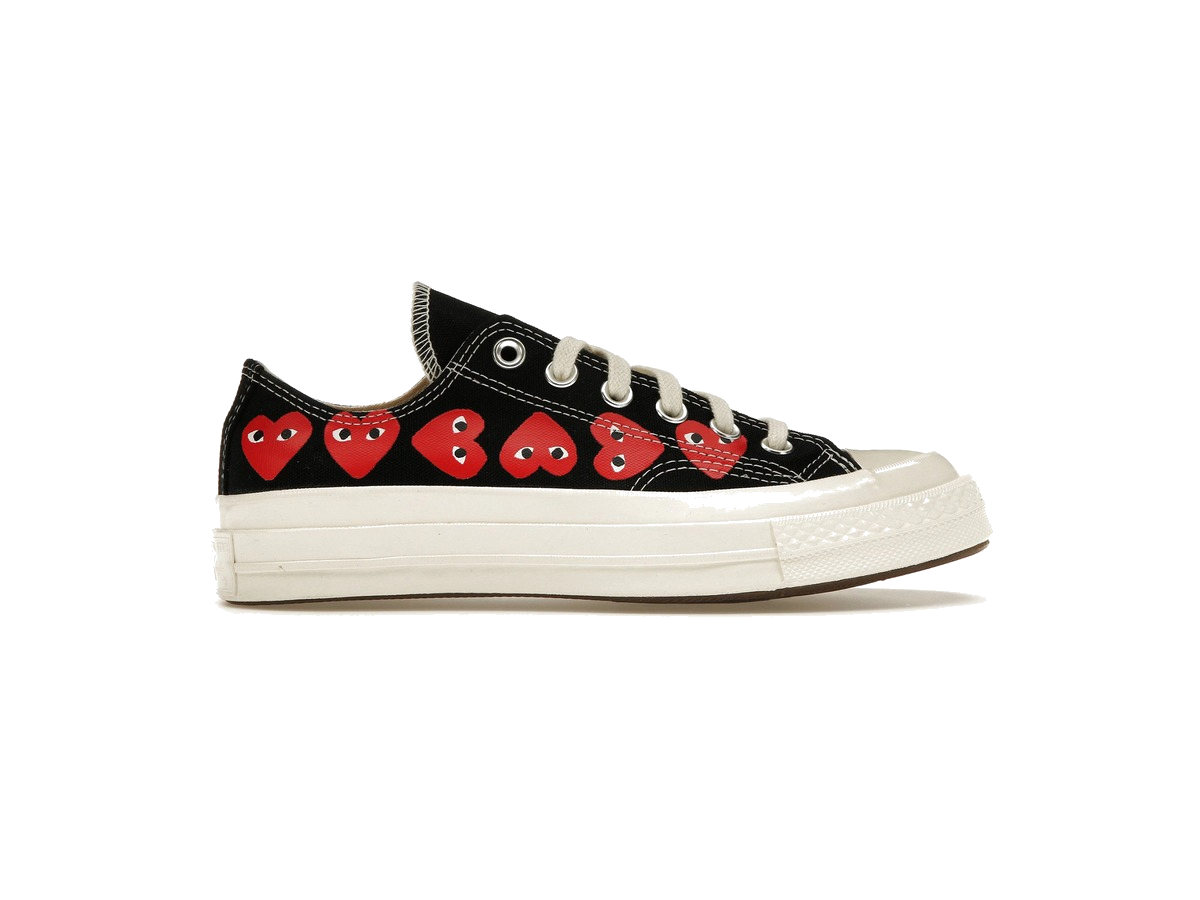 Converse Chuck Taylor All Star 70 Ox Comme des Garcons PLAY Multi-Heart Black