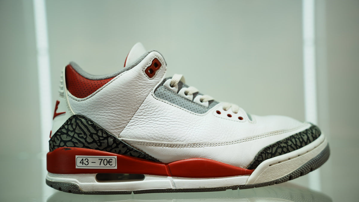 Jordan 3 Cardinal Red