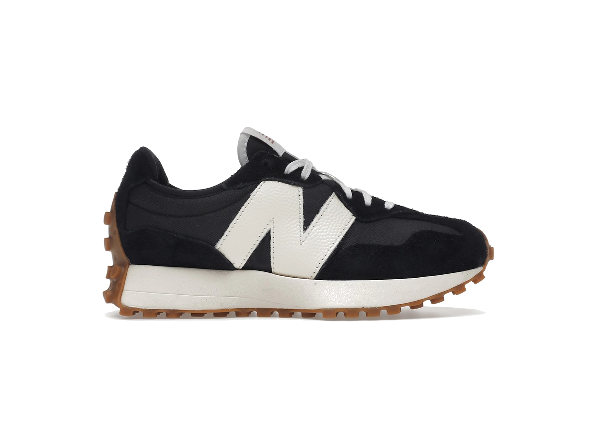 New Balance 327 Black White Gum (Women's)