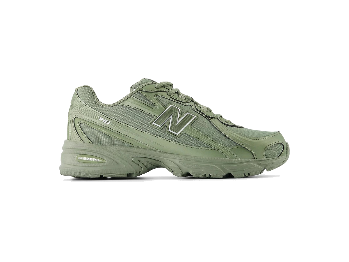 New Balance 740 Dark Olivine Khaki