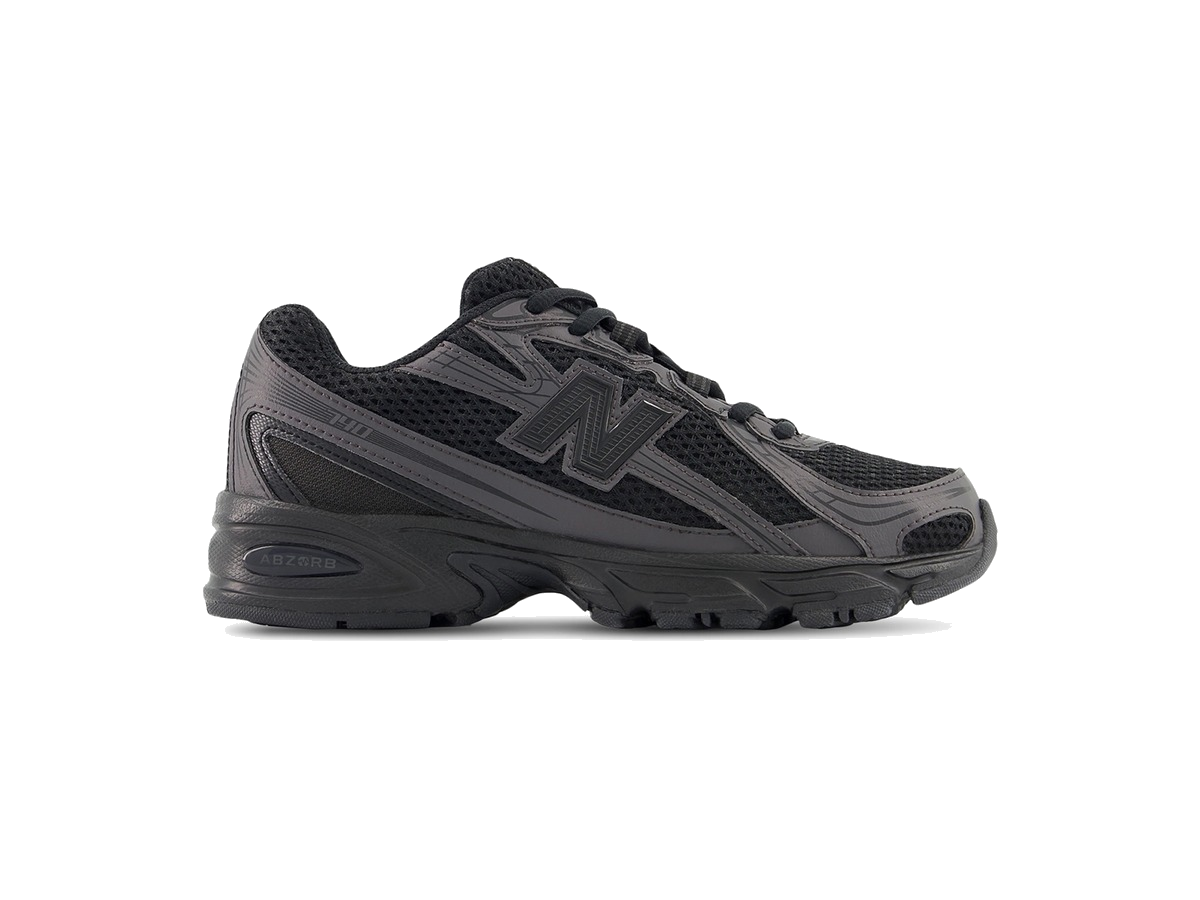 New Balance 740 Triple Black (GS)