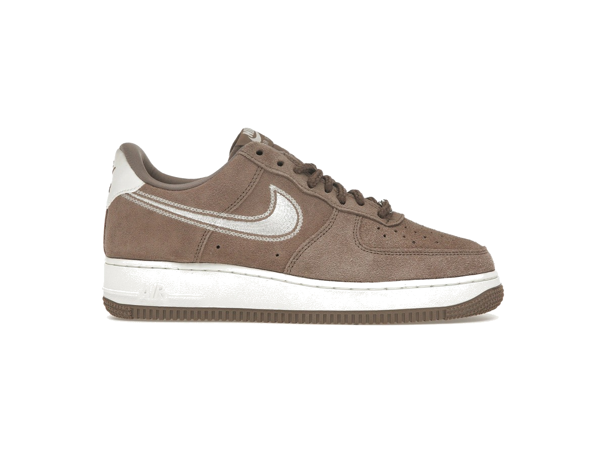 Nike Air Force 1 Low '07 LV8 Mink Brown Embroidered Swoosh