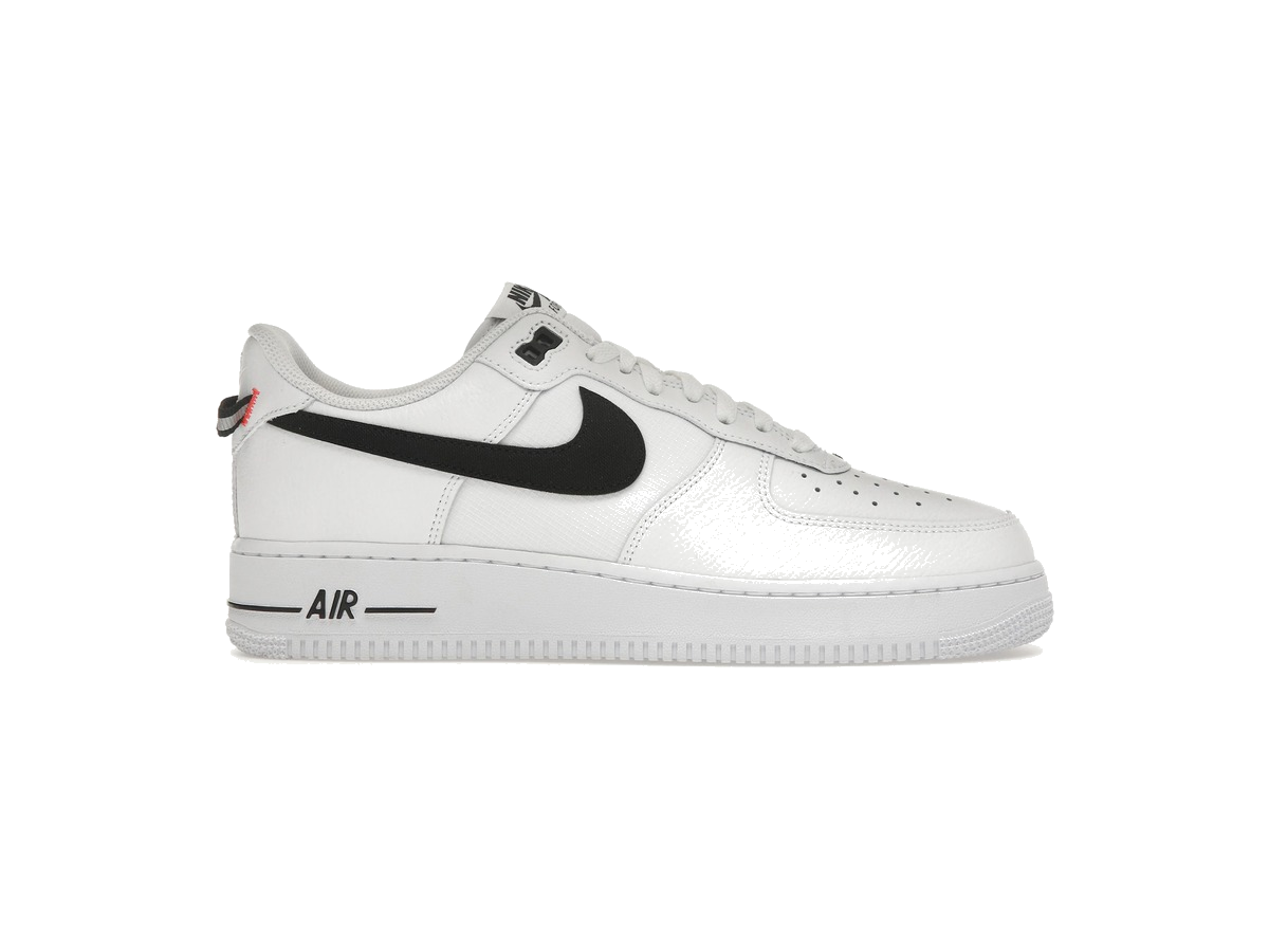 Nike Air Force 1 Low '07 LV8 White Black Bright Crimson