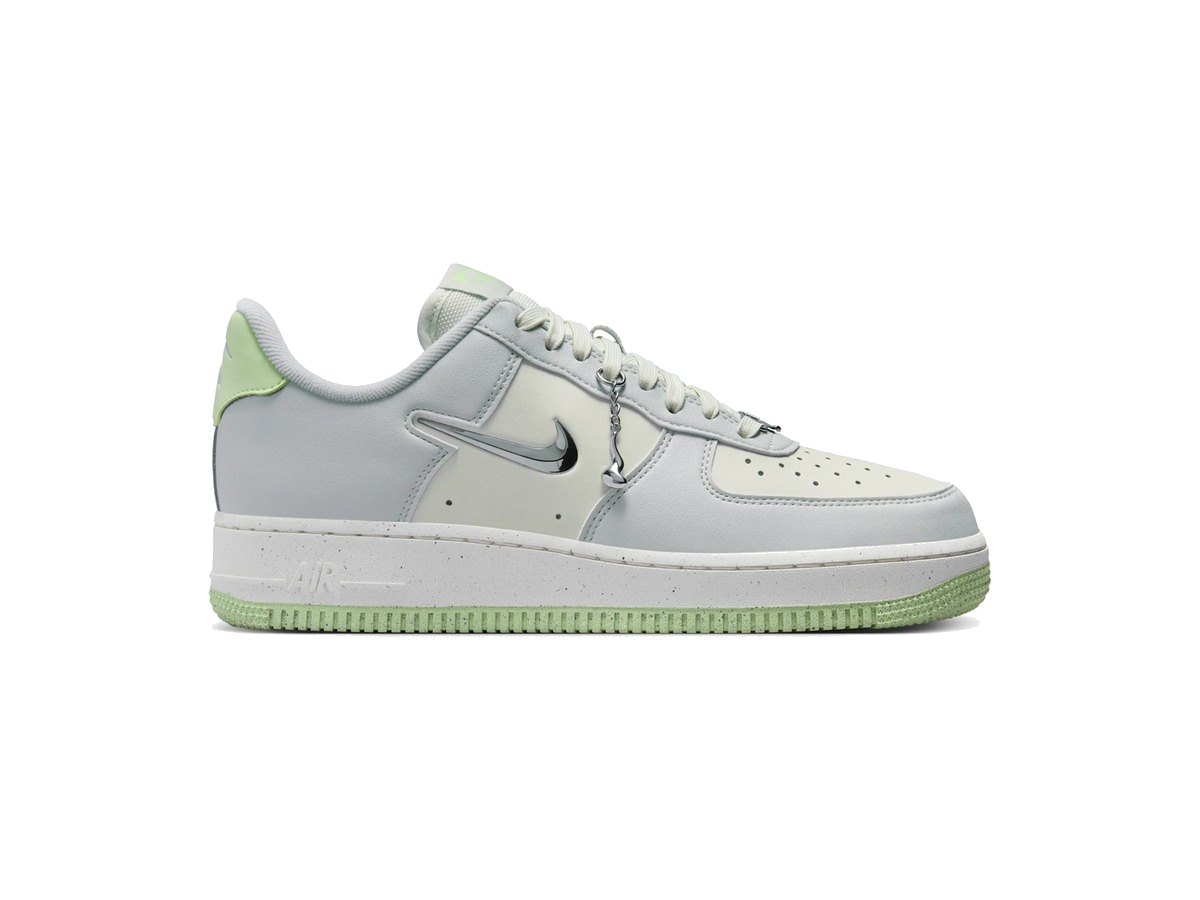 Nike Air Force 1 Low '07 SE Next Nature Sea Glass Vapor Green Liquid Metal (Women's)