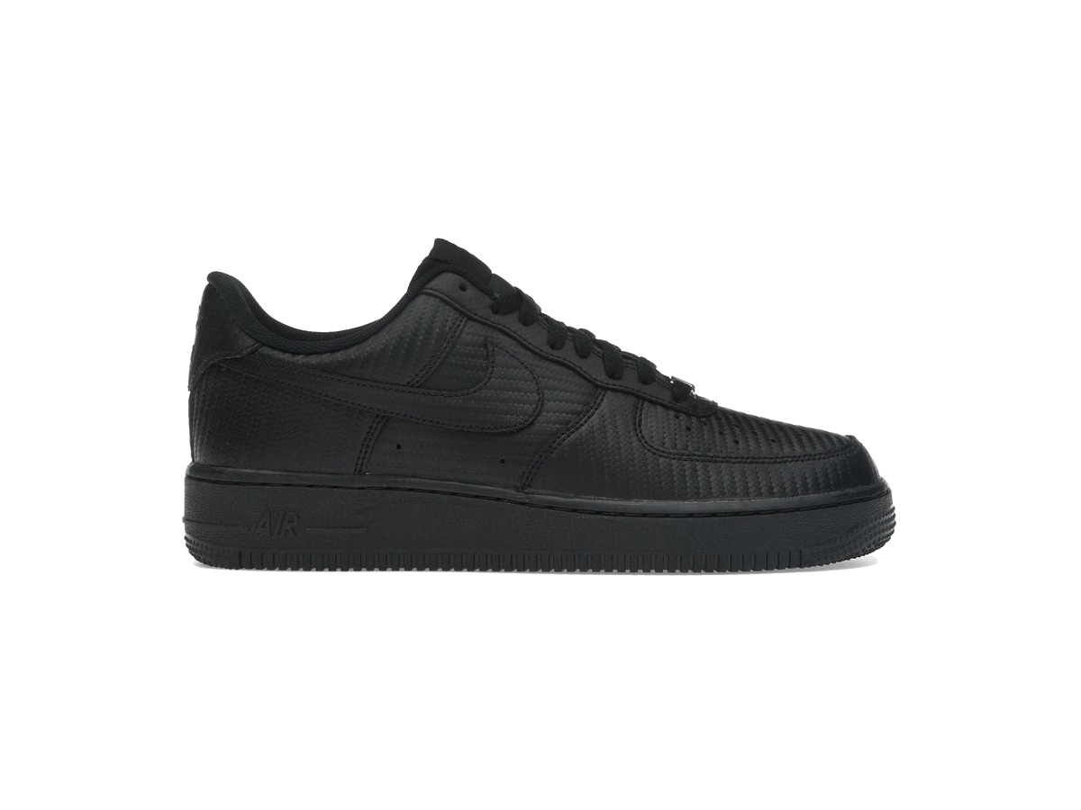 Nike Air Force 1 Low Black Carbon Fiber