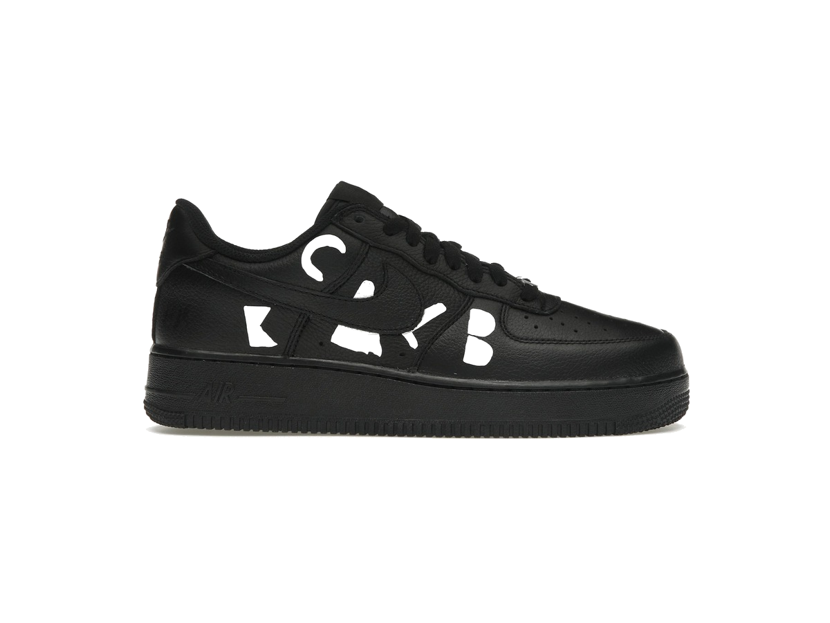 Nike Air Force 1 Low Retro SP BLACK Comme des Garçons Black