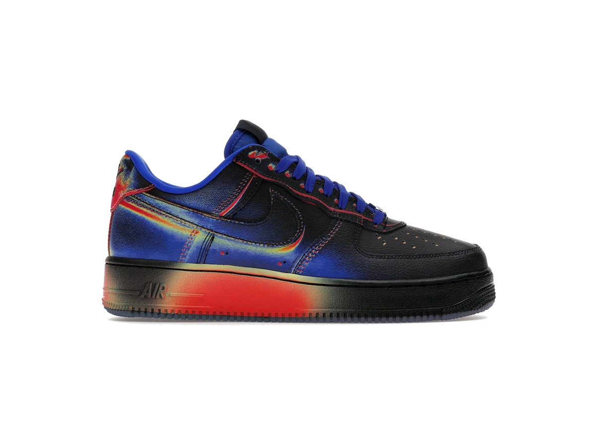 Nike Air Force 1 Low Retro Heat Map Black Racer Blue