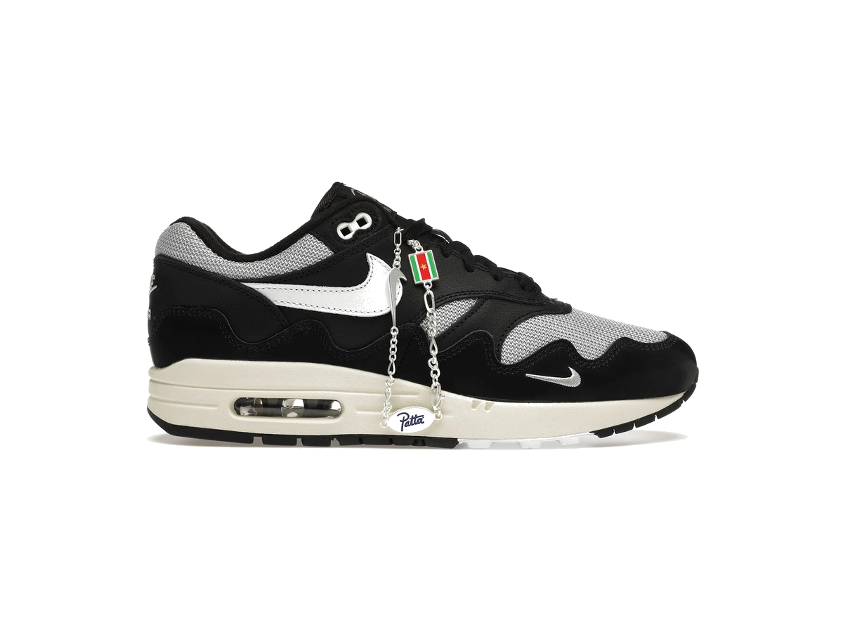 Nike Air Max 1 Patta Waves Black (with Bracelet)