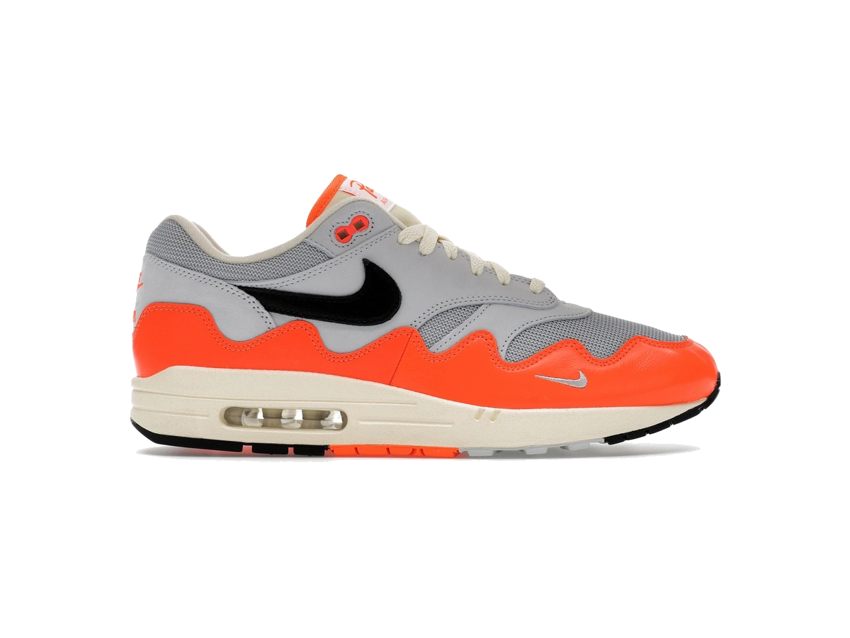 Nike Air Max 1 Patta Waves Hyper Crimson Pure Platinum (With Bracelet)