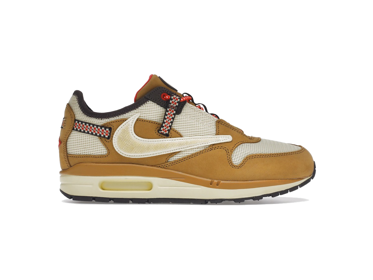 Nike Air Max 1 Travis Scott Cactus Jack Wheat Lemon Drop