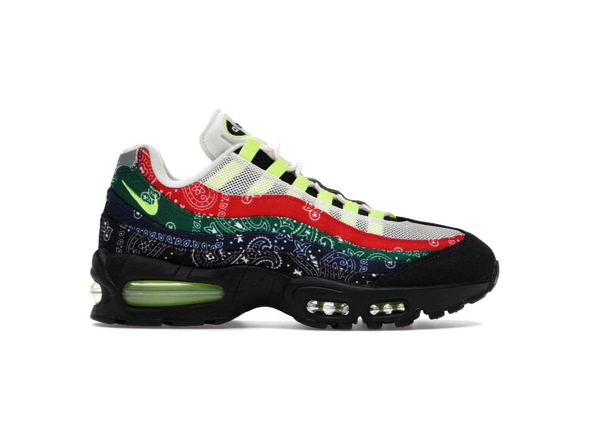 Nike Air Max 95 OG Big Bubble Neon Paisley Bandana