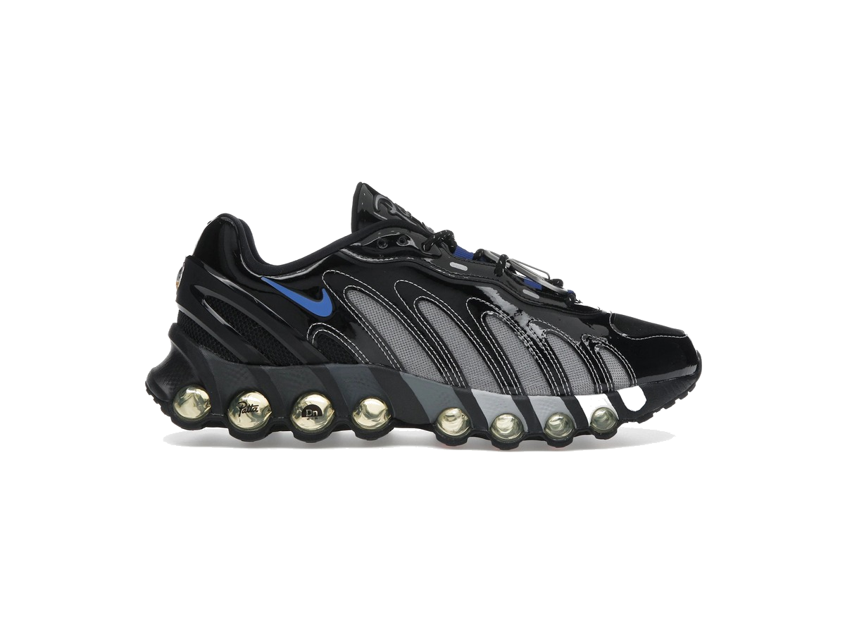 Nike Air Max Dn8 Patta Black Metallic Silver