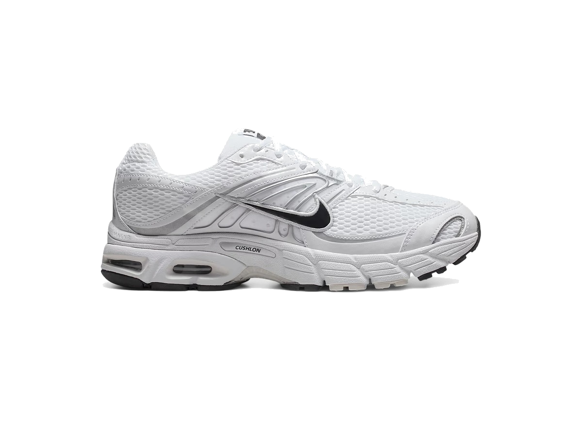 Nike Air Max Moto 2K White Metallic Silver Black