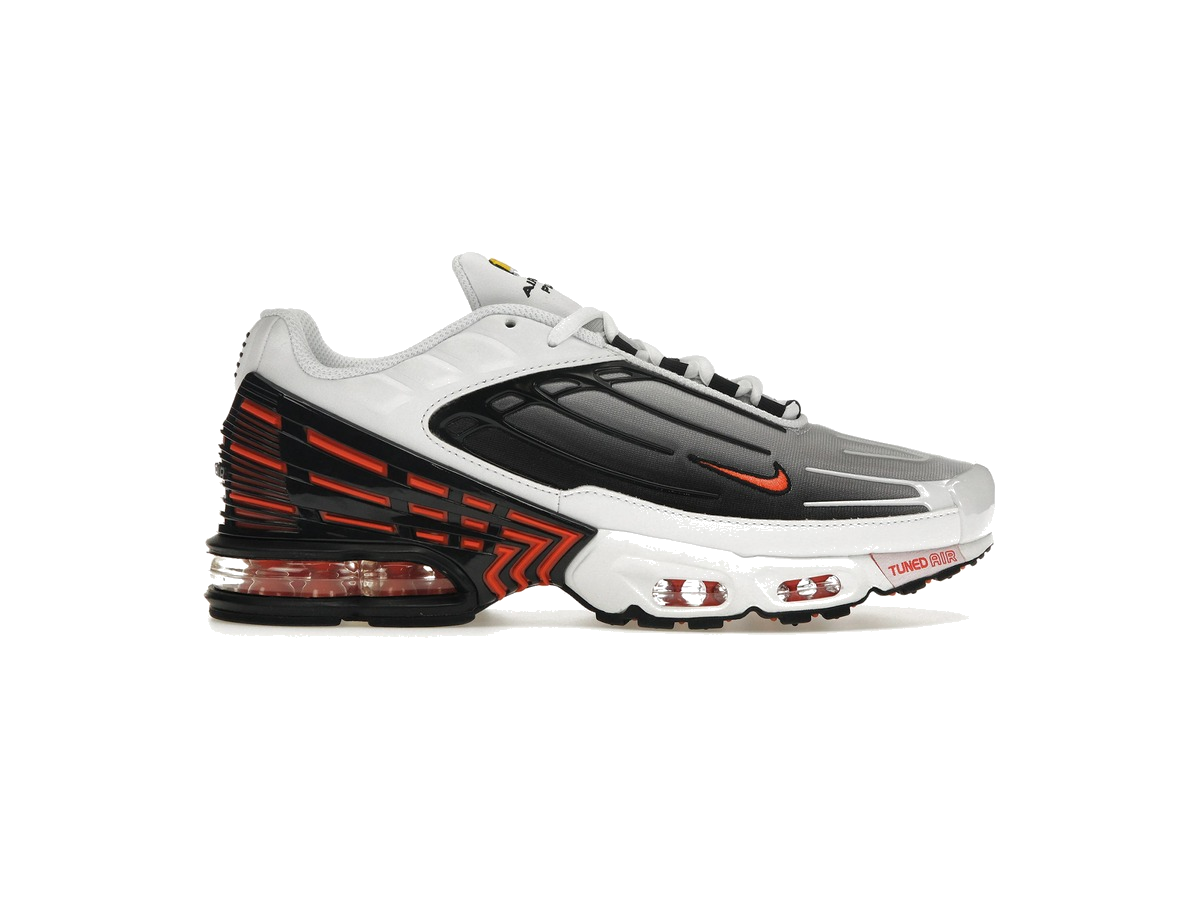 Nike Air Max Plus 3 White Black Team Orange