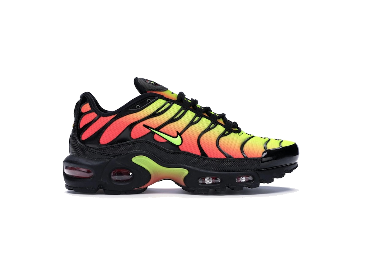 Nike Air Max Plus Black Volt Solar Red (Women's)