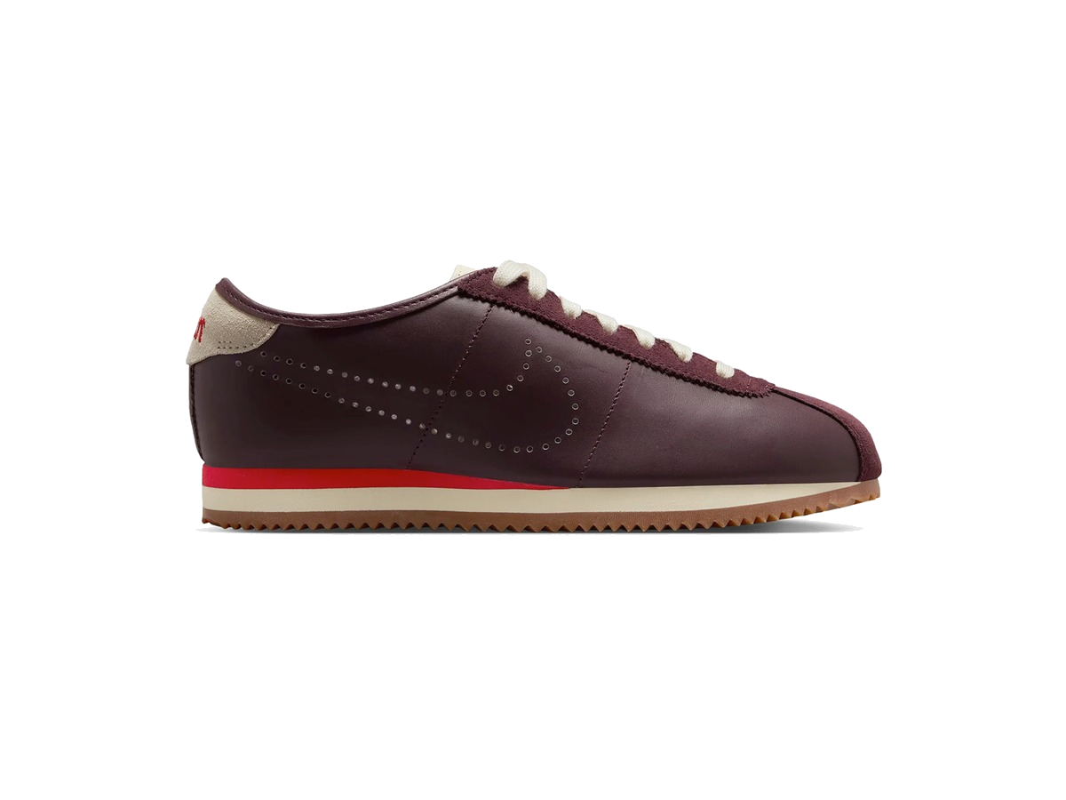 Nike Cortez Burgundy Crush Perforated Swoosh (Women's)