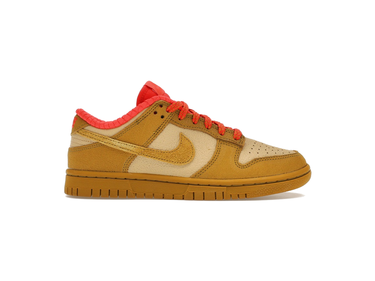 Nike Dunk Low Bronzine Sesame Picante Red (Women's)