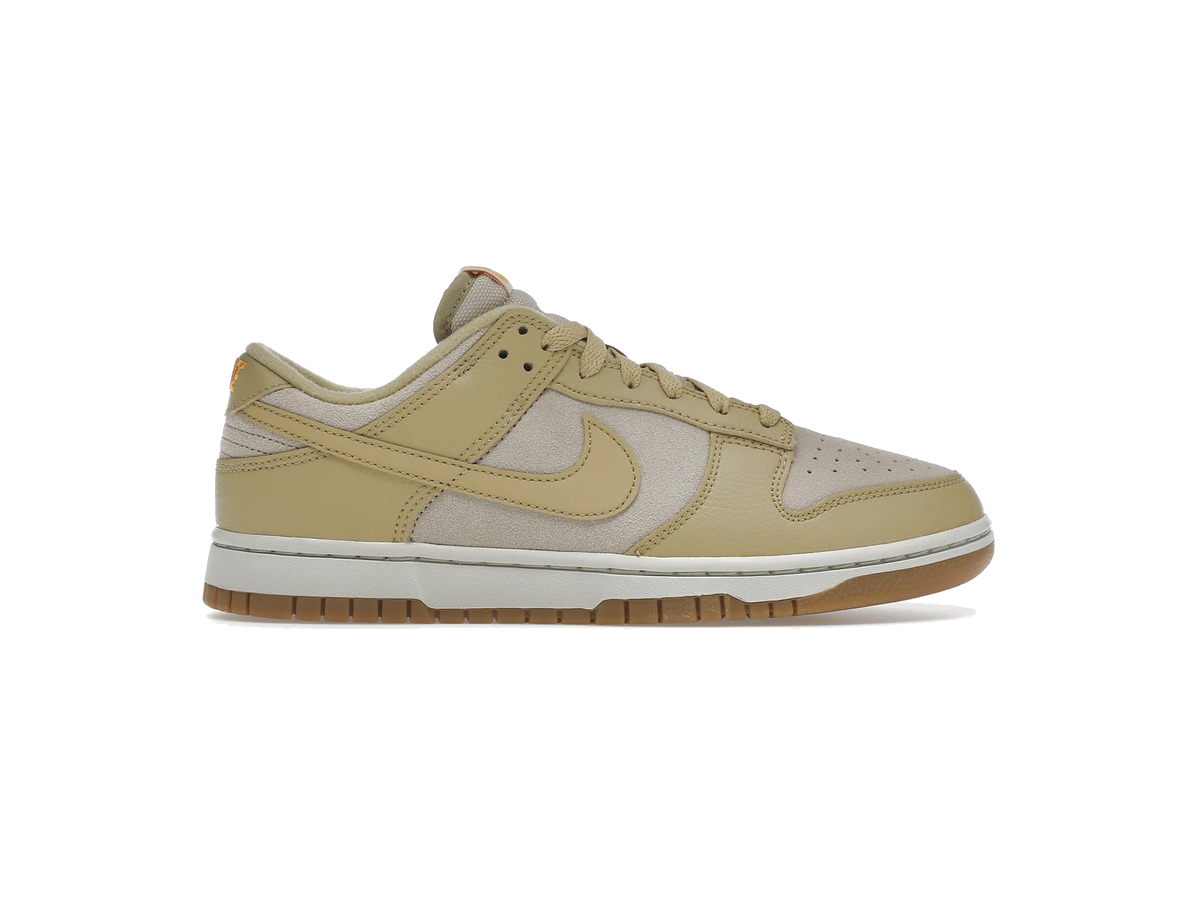 Nike Dunk Low Khaki Suede Gum