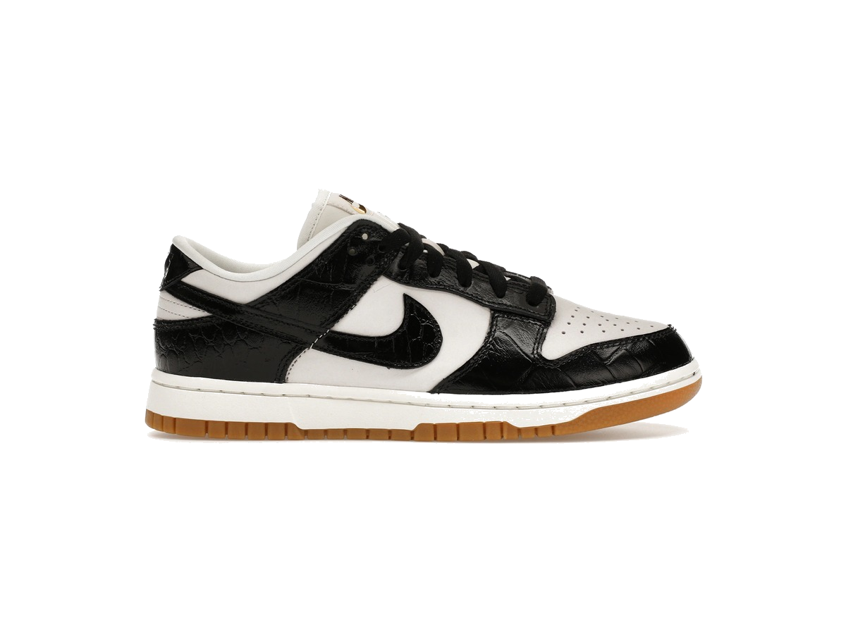Nike Dunk Low LX Black Croc (Women's)