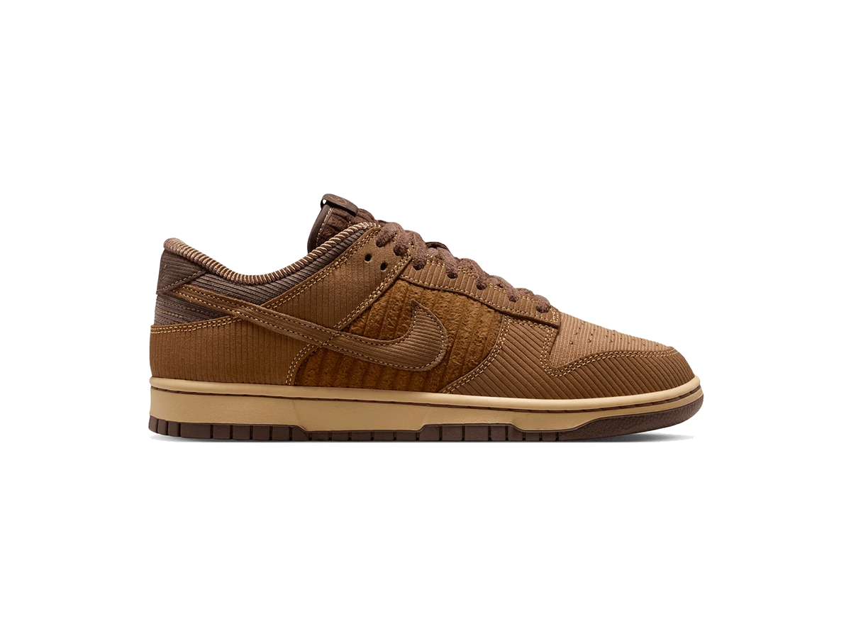 Nike Dunk Low Retro Premium Light British Tan Corduroy