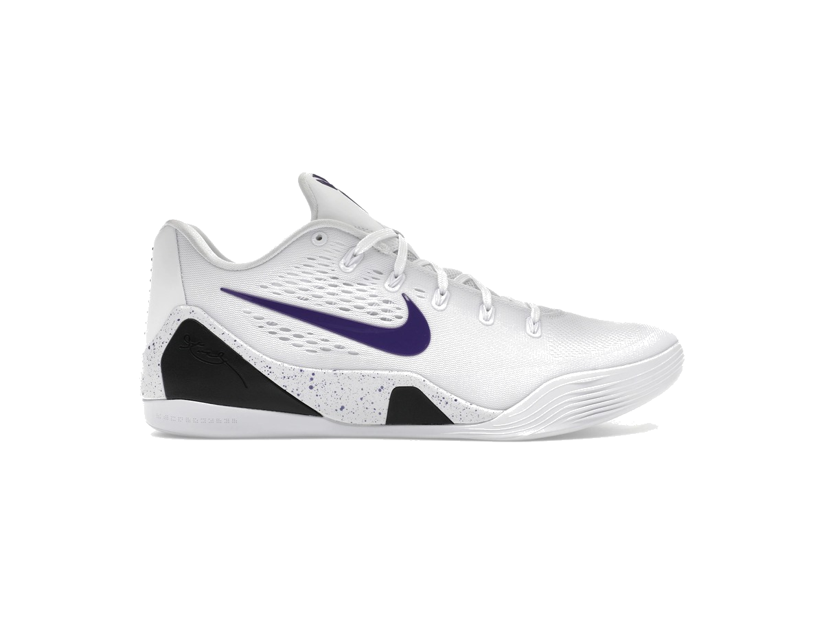 Nike Kobe 9 Elite Low EM Protro White Court Purple