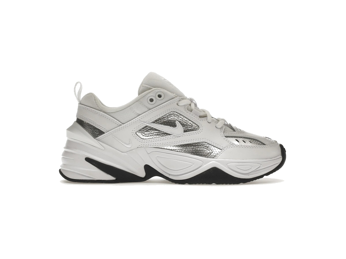 Nike M2K Tekno White Metallic Silver Black (Women's)