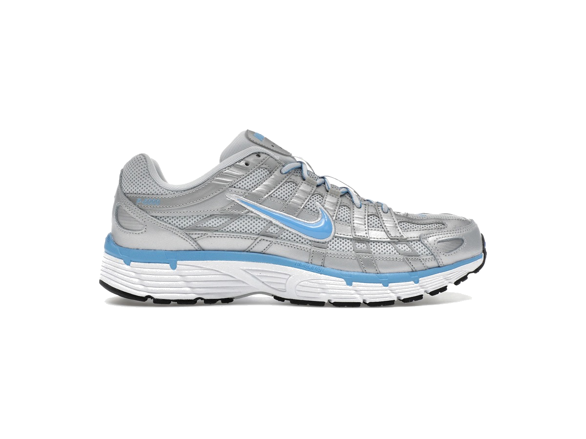 Nike P-6000 Metallic Platinum Pure Platinum Metallic Silver University Blue
