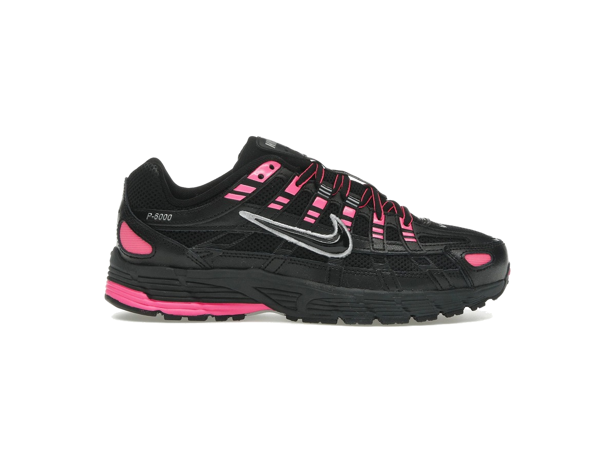 Nike P-6000 Pink Blast Metallic Silver Black