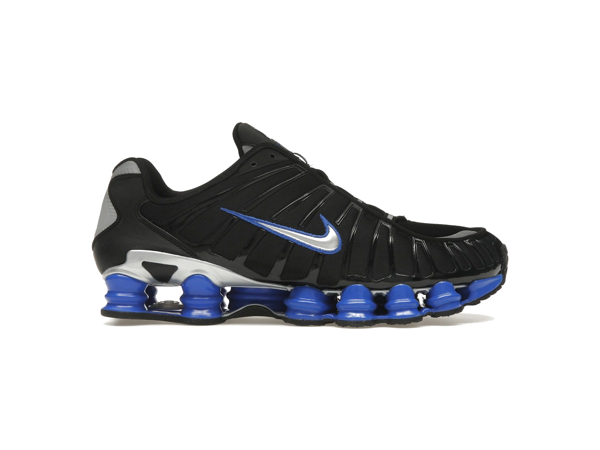 Nike Shox TL Black Racer Blue Metallic Silver