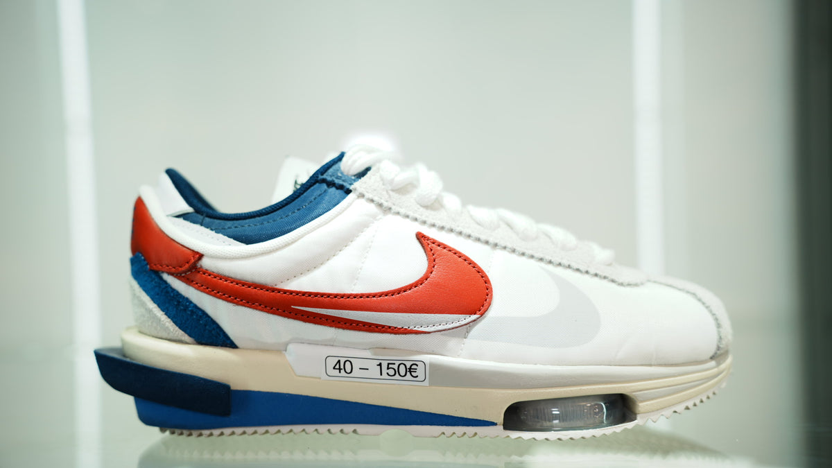 Nike Zoom Cortez SP sacai White University Red Blue