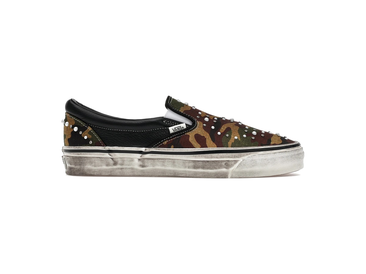 Vans LX Classic Slip-On 98 Pearlized Pack Camo Black