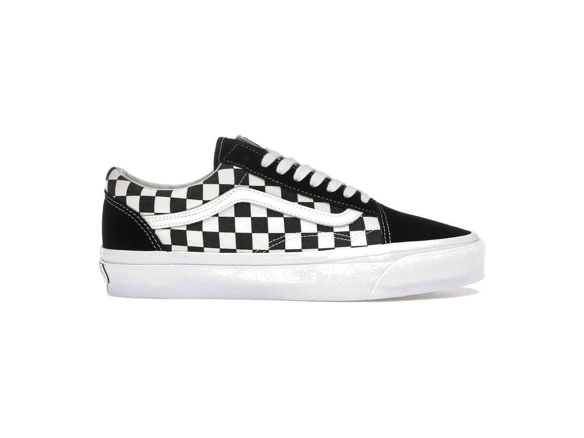 Vans Old Skool 36 LX Checkerboard White Black