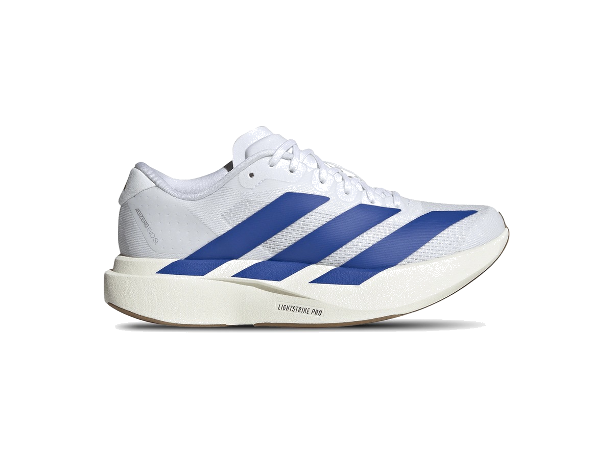 adidas Adizero Evo SL White Royal Blue (GS)