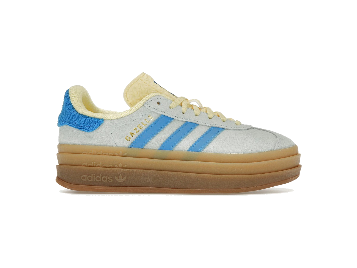 adidas Gazelle Bold Almost Blue Yellow (Women's)