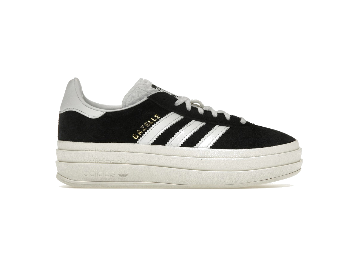 adidas Gazelle Bold Core Black White (Women's)
