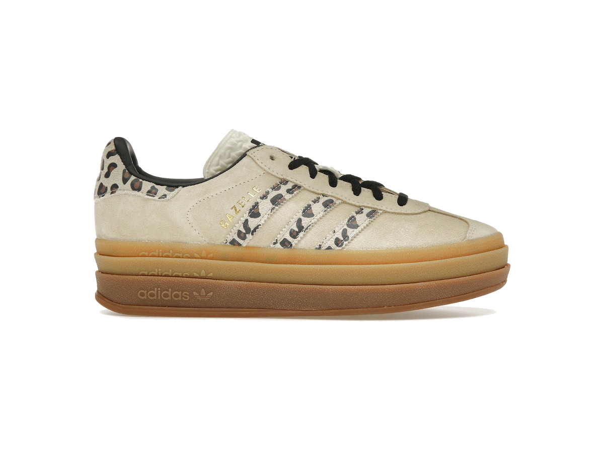 adidas Gazelle Bold Cream Black Leopard (Women's)