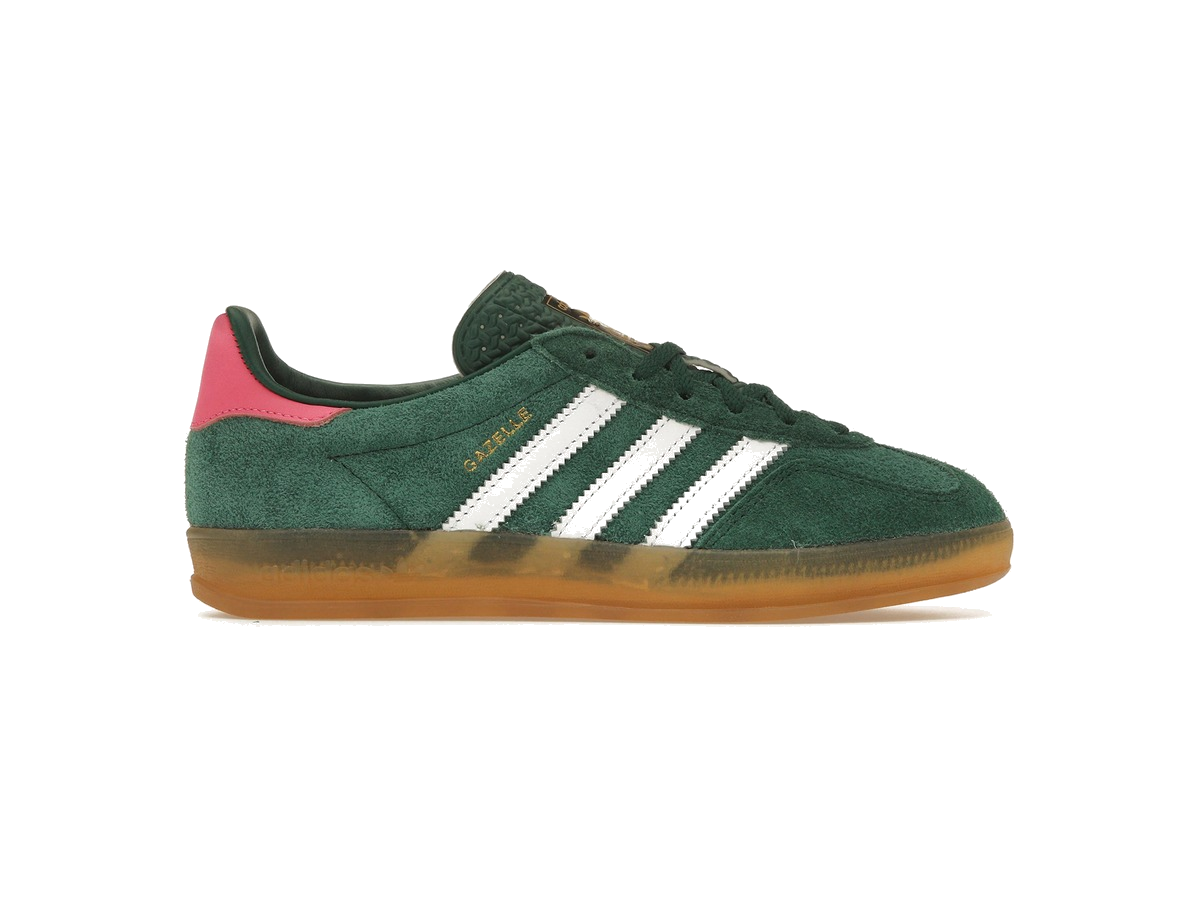 adidas Gazelle Indoor Collegiate Green Lucid Pink (Women's)