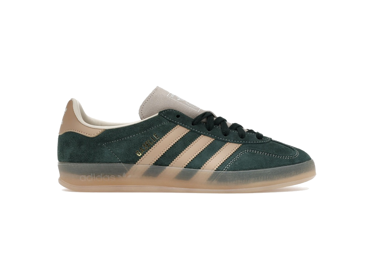 adidas Gazelle Indoor Shadow Green Warm Sandstone